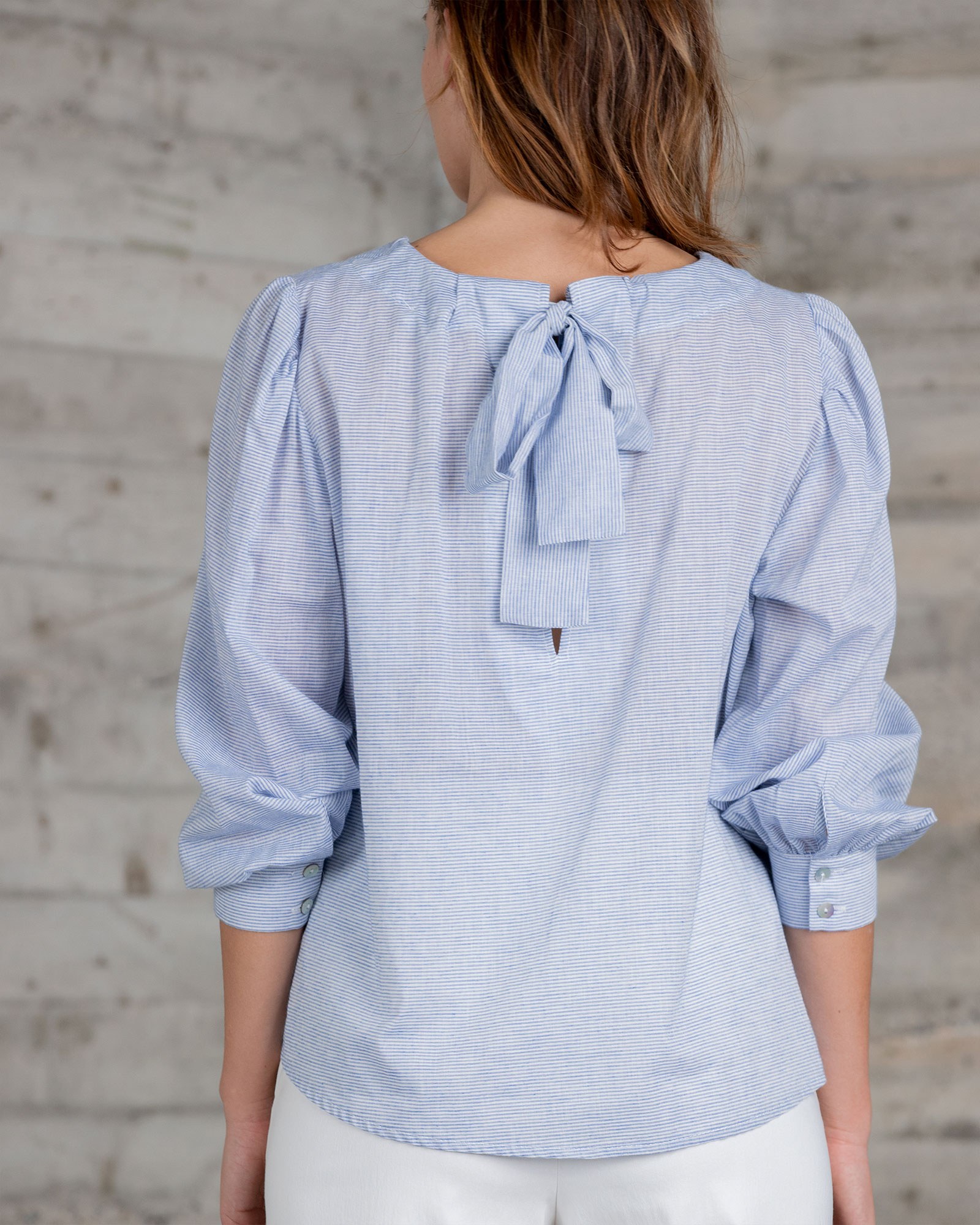 Camicia 23127 nr 197 riga azzurra 05