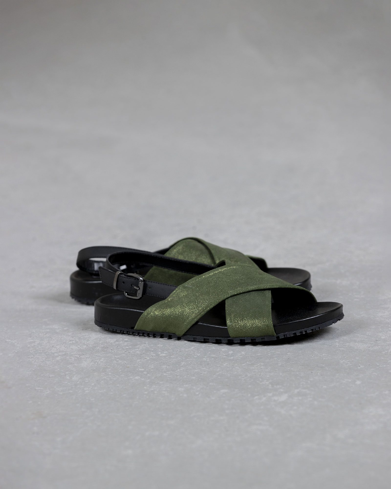 Sandalo 1038 verde 01