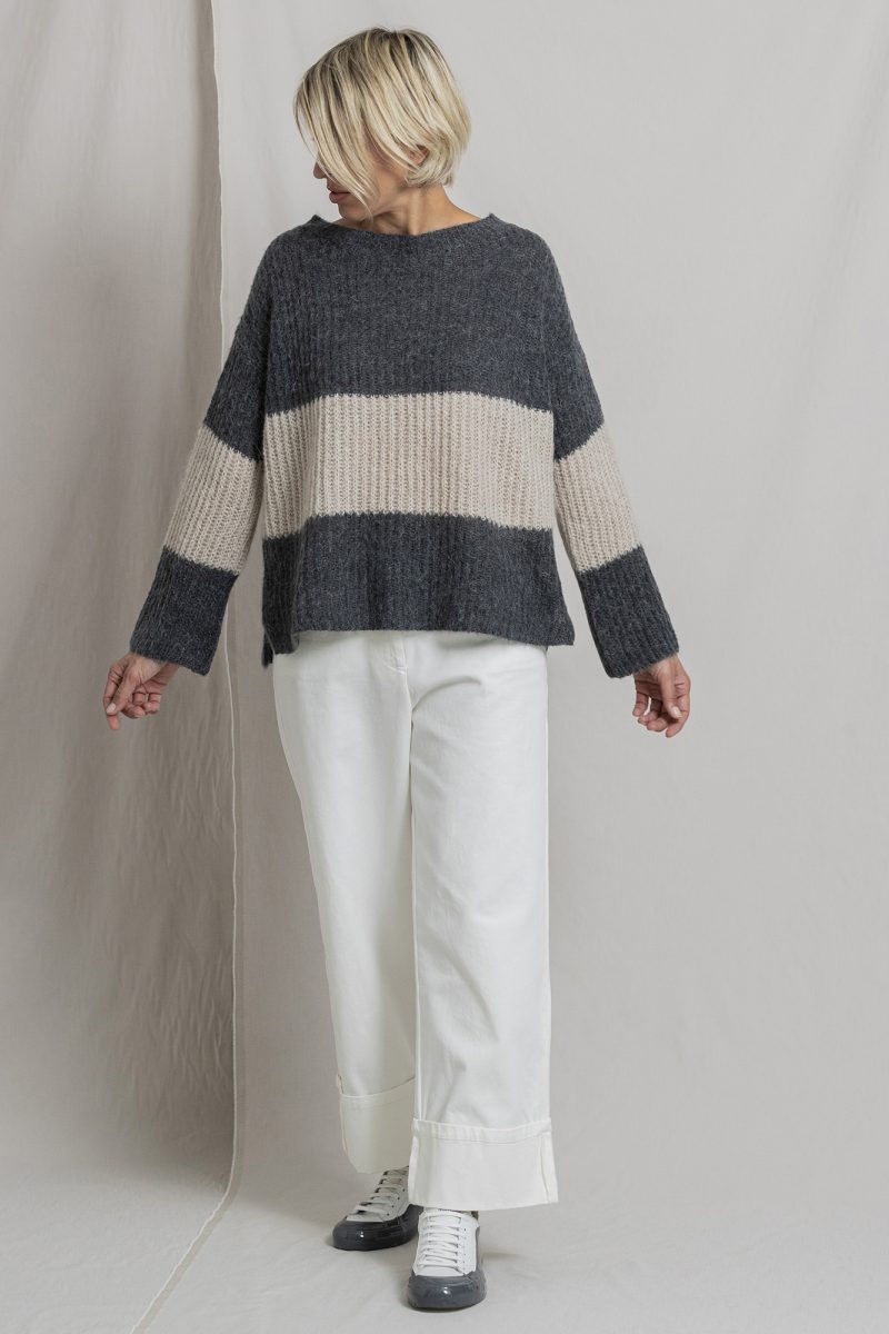 00 rialto48 maglione grigio riso