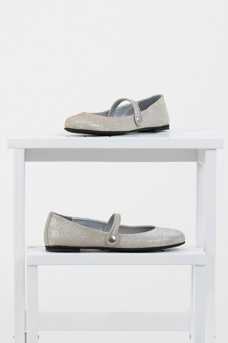 Ballerina 1044 Lucy glitter platino