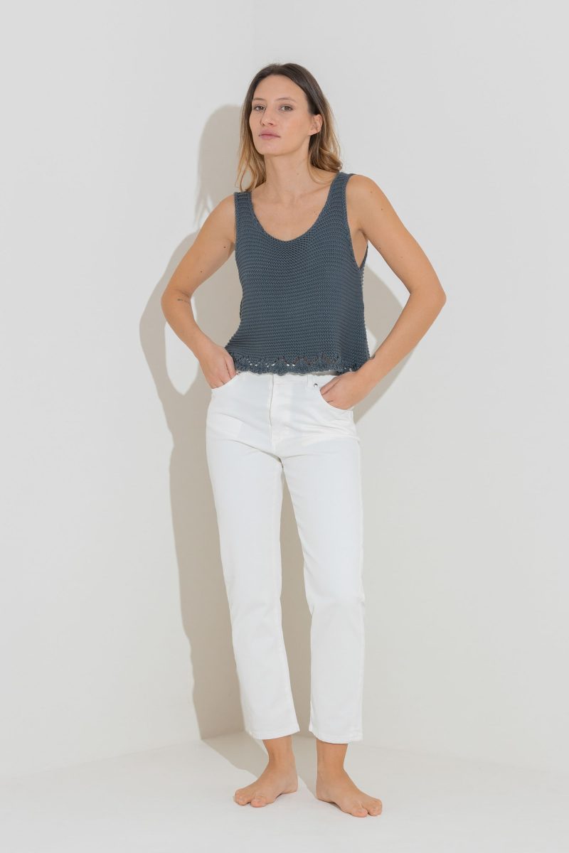 Pantalone 23424 Hope bianco 01