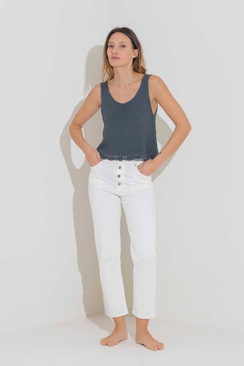 Pantalone 23459 nr 336 bianco 01