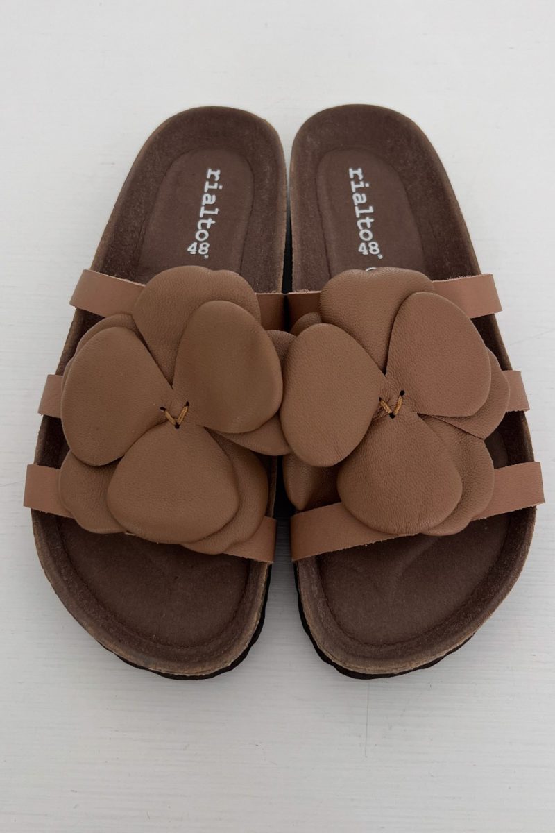 Ss26 ciabatta fiore marrone 1