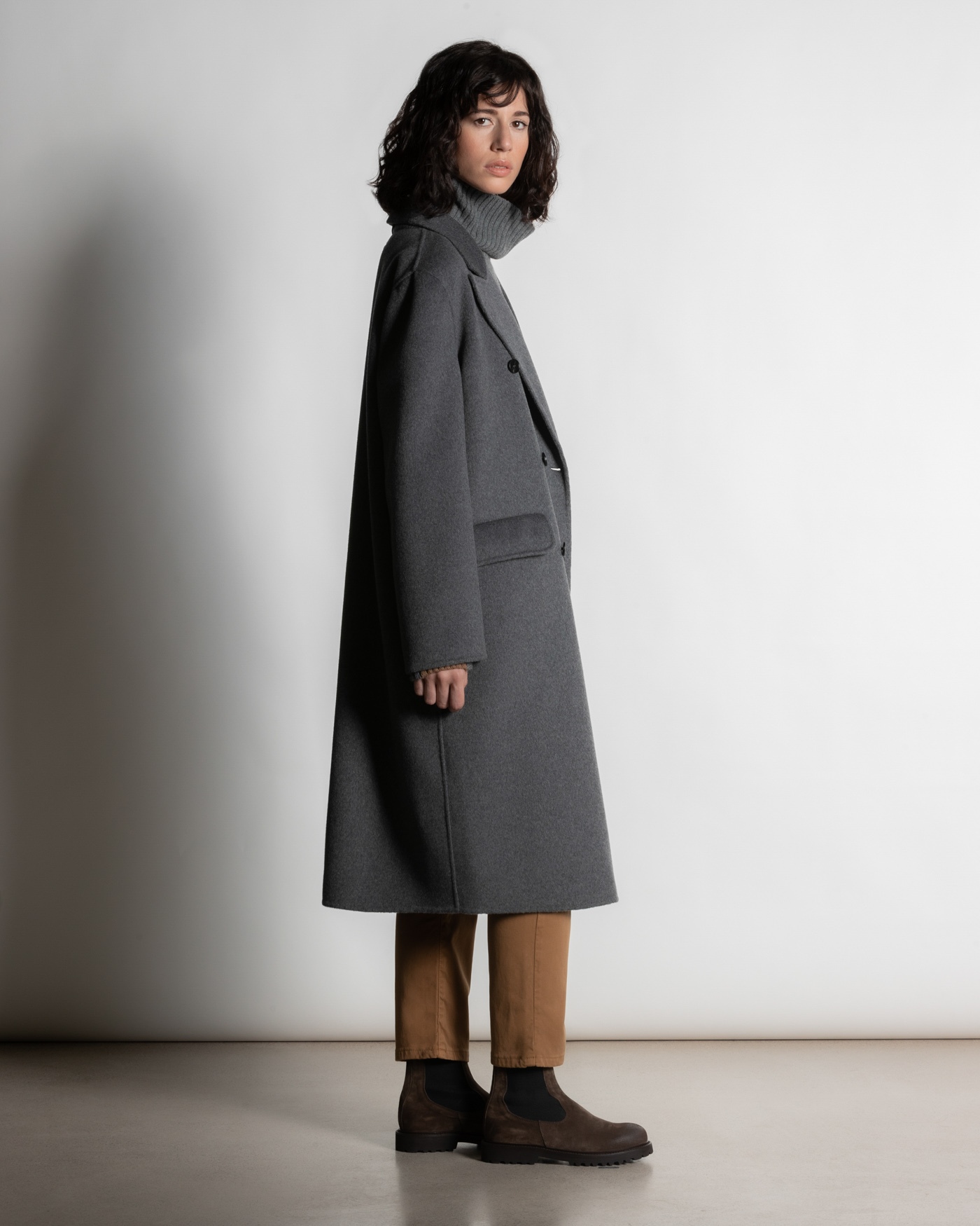 Cappotto ninfea 24606 grigio medio 3