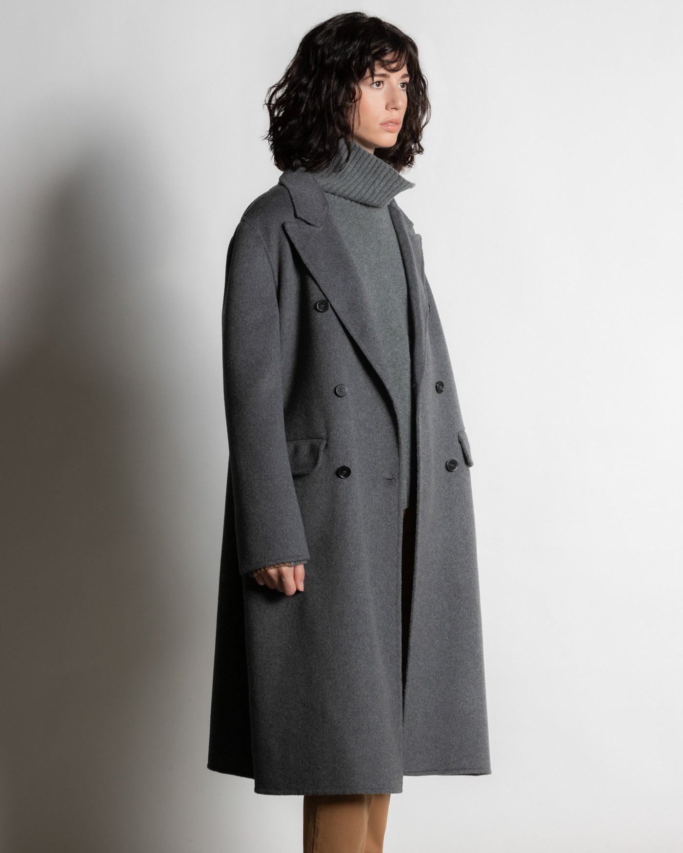 Cappotto ninfea 24606 grigio medio 5