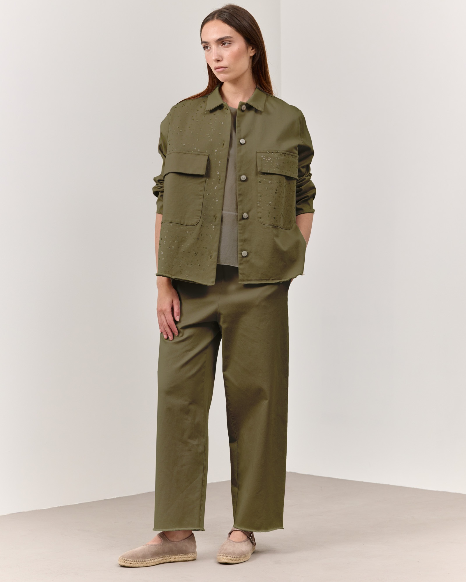 Rialto48 ss26 stella clementina kaki